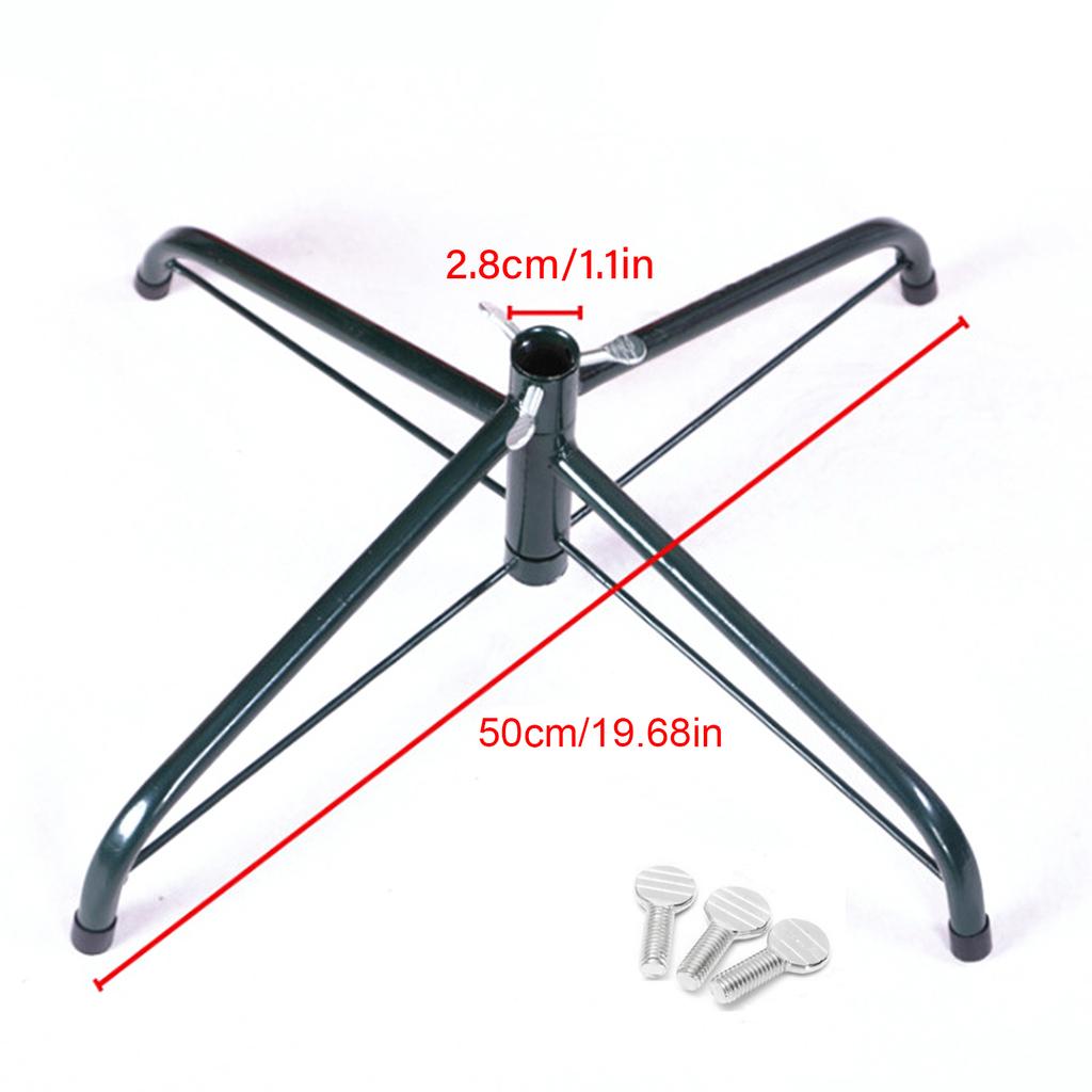 Christmas Tree Iron Tripod Metal Christmas Tree Accessories Base Support