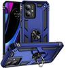 Shockproof Armor Bumper Phone Case For Motorola Moto G14 G54 G22 G52 G82 Magnet Metal Ring Stand Holder Back Cover