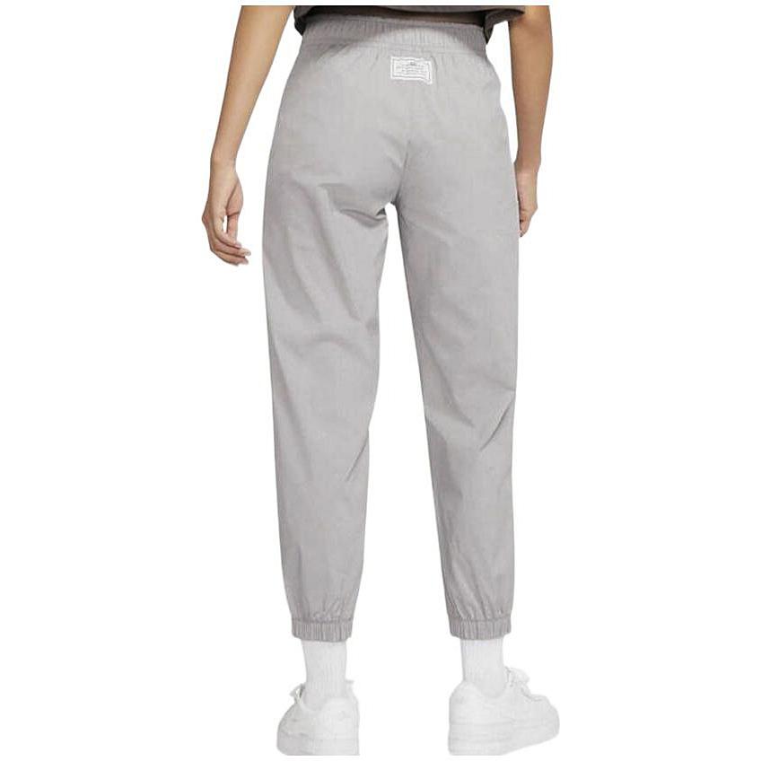 Nike Женские спортивные брюки с логотипом и средней посадкой, серые DR6001-033