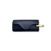 Koron Compact Key Case In Buttero Leather with Key Smart Key Case for Men and Made In Italian Minimalist [moku] Strap, Women, Japan, Mini, Small,