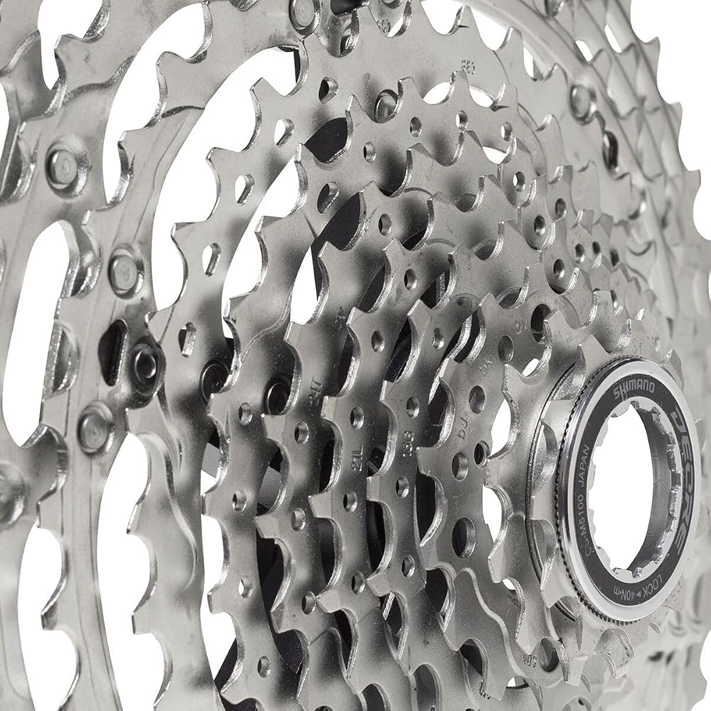 Shimano CS-M5100 11-Speed 11-51T Cassette Gear Set for Mountain Bikes