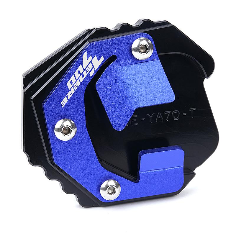 Motorcycle Aluminum Foot Enlarger Side Stand Extension Plate For Yamaha Tenere 700 Tenere700 T7