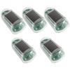Solar Powered Wireless Truck Cab Marker Lights 5Pcs Colorful Auto Roof Marker Lamps No Drill Vehicle Top Lighting Kit