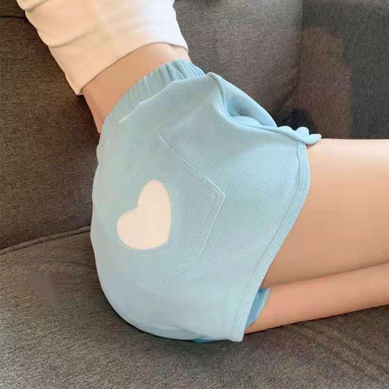 Love Sports Shorts Женские летние свободные повседневные шорты с высокой талией и широкими штанинами