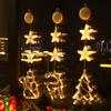 Fairy String Lights Star Lamp Curtain Garland Hanging Lamp  Holiday Wedding Party