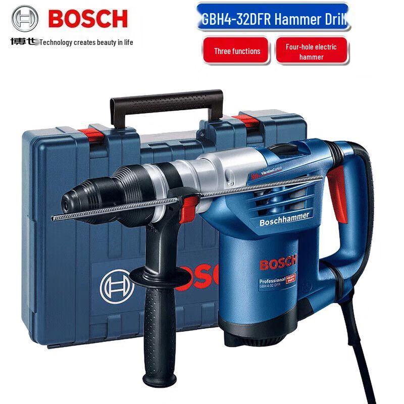 Bosch GBH4-32DFR 3-in-1 Multifunction Rotary Hammer CN plug (adapter included)