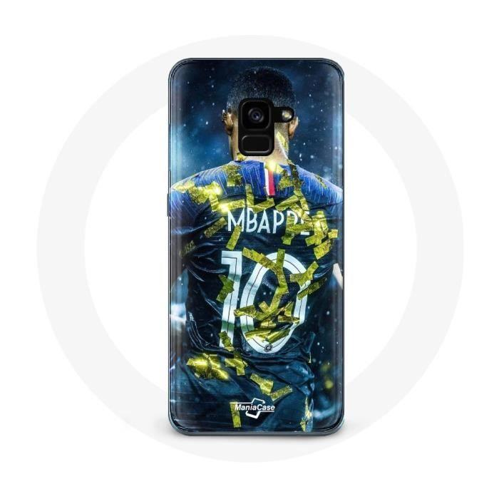 Coque pour Samsung Galaxy A8 Plus Mbappé Foot
