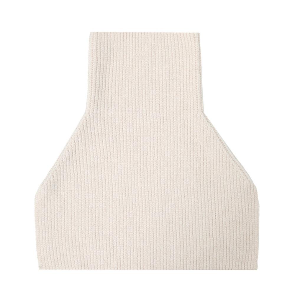 Turtleneck Women Cape High Neck High Neck Scarf Simple Knitted Pullover Shawl Women