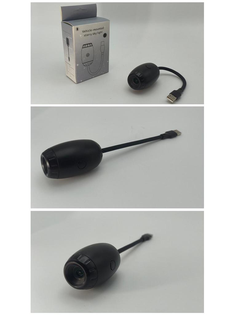 Звездное небо USB проектор на потолок автомобиля: HD Атмосферный свет «Галактика»