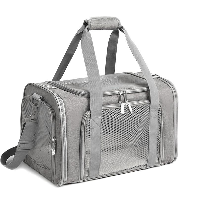 Spot Pet Bag Portable Cat Backpack Simple Breathable Pet Outing Bag Messenger Pet Bag Pet Car Bag