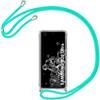 Protective Case - BOOLING - for Samsung S20 Ultra - Transparent - Necklace Cord - Green