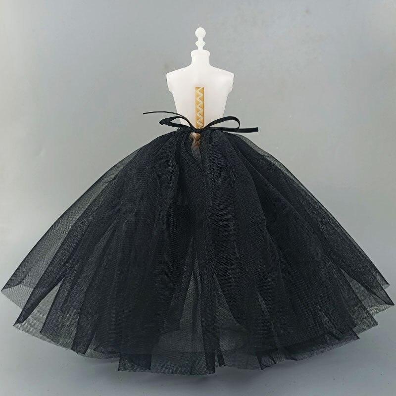 Fashion Petticoat For Barbie Doll Slip Wedding Dress Underskirt Clothes Outfits 1/6 BJD Dollhouse Accessories Baby Kid DIY Toy
