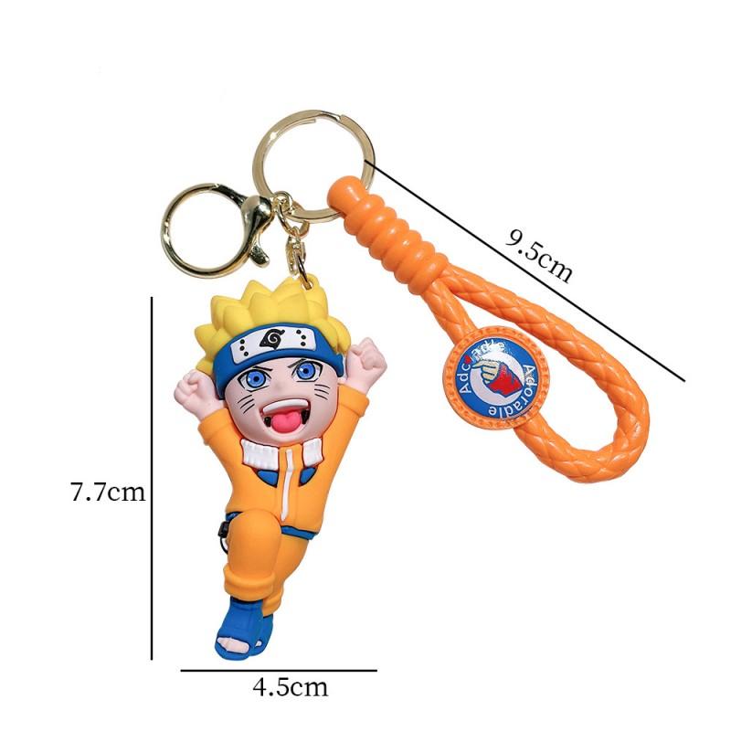 Кулон автомобильный брелок 1 шт. игрушка 3D кукла Наруто Саске Какаши мультфильм подарок ювелирный аксессуар