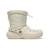Crocs Классические утепленные ботинки Neo Puff 'Бежевый' Унисекс Белый