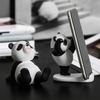 Panda Panda Mobile Phone Holder Cute Cartoon Panda Decoration Toy Gifts Phone Bracket