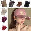 Classic Cotton Baseball Cap With Adjustable Fit For Sun Protection And Wind Resistance