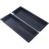 Walk Path Concrete Molds 2 Pcs, Walk Path Maker Paver Molds, Wooden Board Concrete Molds for Walkways for Patio, Lawn, Garden