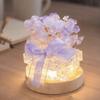 Креативный DIY ночник Элегантный DIY поделка Светодиодный кубик льда ночник Ручная работа Диммируемый Светящийся кубик льда лампа Подарок на День святого Валентина