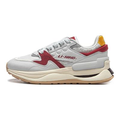 Li Ning 001 Chuxin V2 Модные универсальные амортизирующие нескользящие износостойкие низкие повседневные туфли женские кроссовки Off-White AGCT502-1