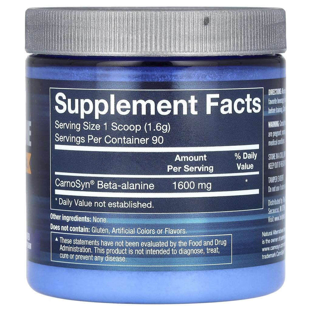 Beta-Alanine, Unflavored, 144G (5.1Oz)