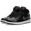 Jordan 1 Средний Премиум Зимний Черно-Серый 852542-001