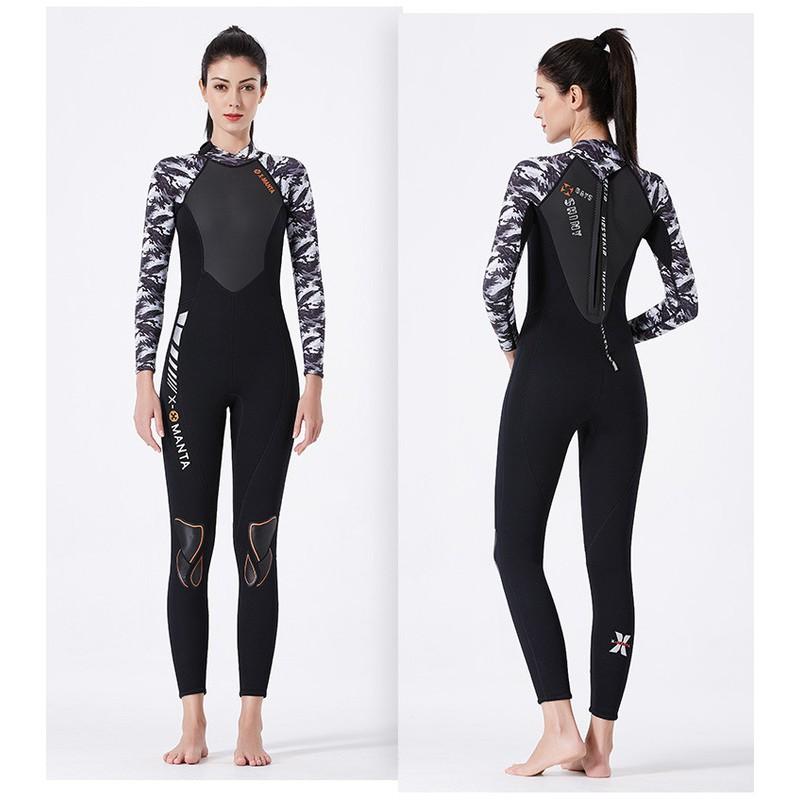 1.5mm Neoprene Wetsuit Men Women Full Body Diving Suit UV Protection Thermal Swimming Gear Snorkeling Surfing