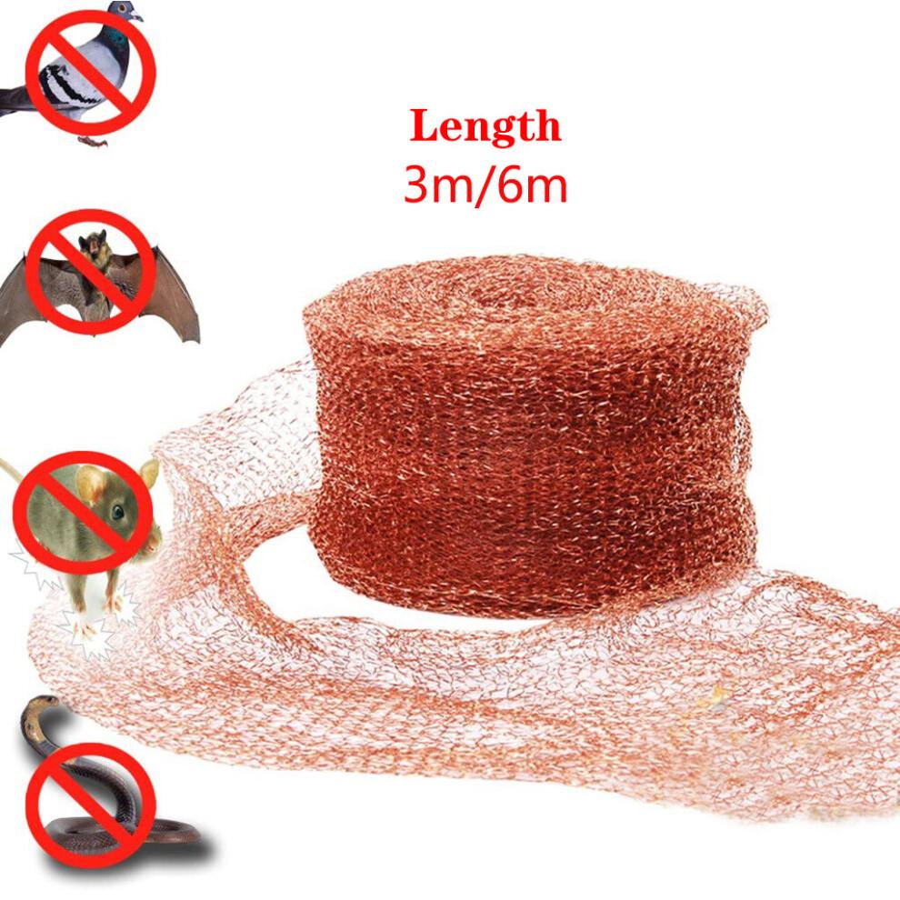 Roll Copper Mesh for Snake Mouse Mice Rat Bat Rodent Repellent Pest Repeller, A Non-Toxic Way To Keep Pest Away