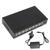 Fast Ethernet Switch 8 портов 10 100 1000 Мбит/с Anti Thunder Auto Negotiation MDI MDIX RJ45 Network