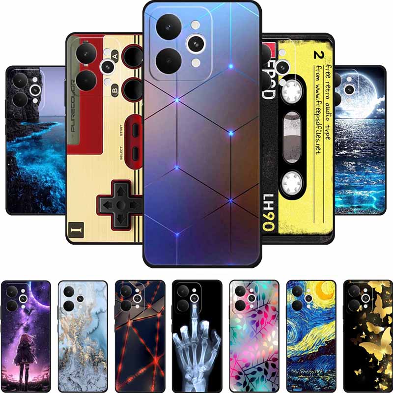 For Realme 15 Pro Case Realme15 Pro Coque Black Silicone TPU Soft Back Cover Case For Realme 15 Pro Phone Case Cover 15Pro Funda