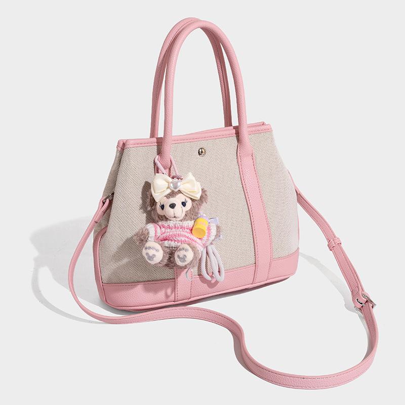 Super Popular Casual Handheld Bucket Bag for Women 2025 New Summer High-End Light Luxury Niche Crossbody Basket Bag