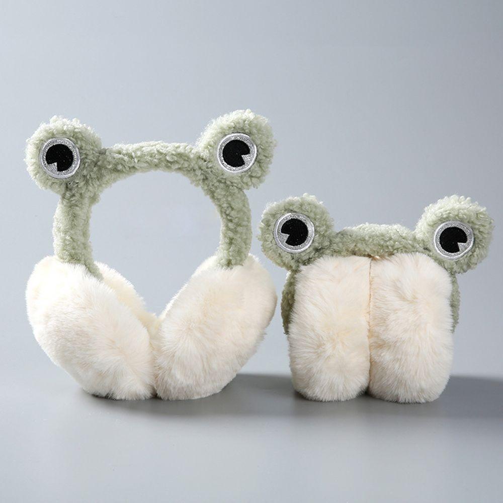 Frog Bear Ear Outdoor Ear Protection Women Ear Muff Children Ear Cover Korean Style Ear-flap Plush