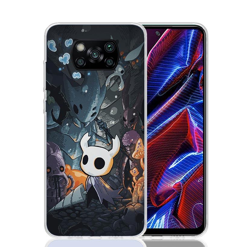 Мультяшный чехол Hollow Knight для телефона Xiaomi Redmi Note 10 9 9S 8 8T 7 5 Pro Mi 12T 11T 10T 9T 12 11 Lite A3 A2 Модный Funda