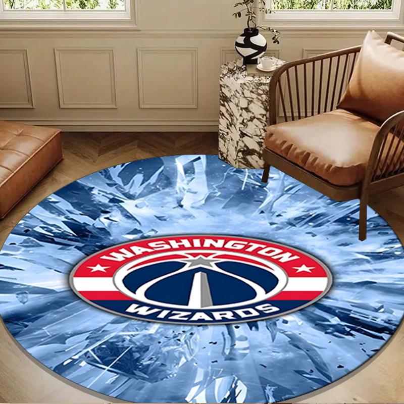 Washington basketball Stars Round mat, Anti-slip Circle Carpet Chair rug For livingroom,Bedroom, doormat home decor Gift Christmas Gifts