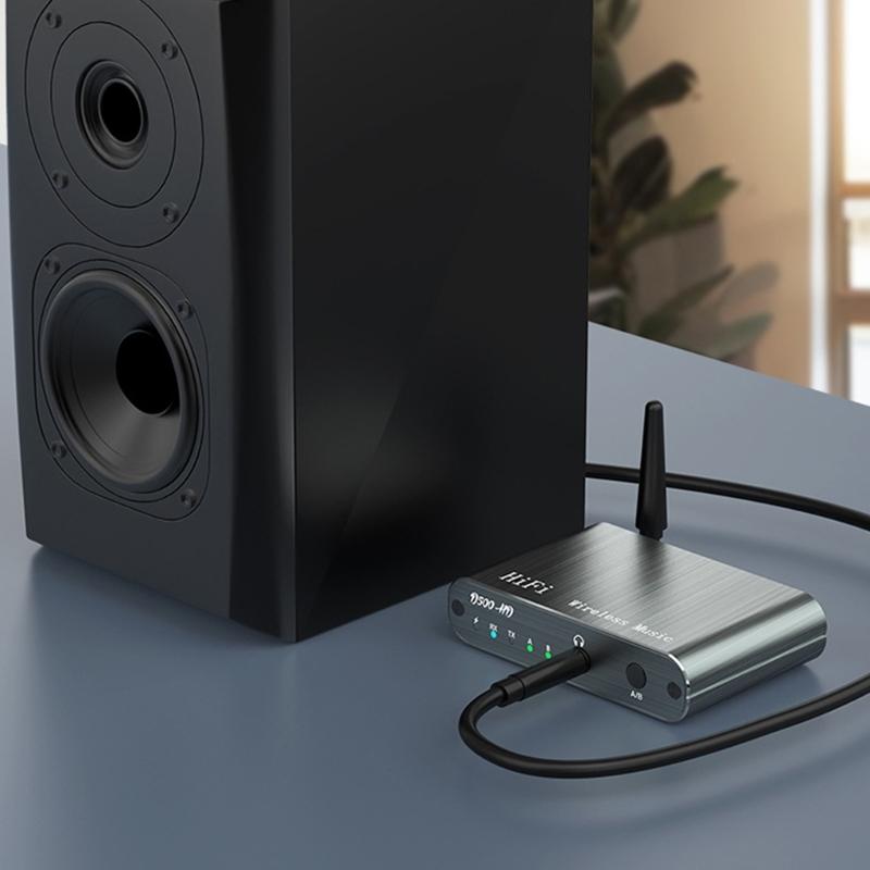 Portable Wireless5.2 Transmitter Receiver for Wireless Sound Transmission Enjoy Music Anywhere Hifi Musics Sound Quality