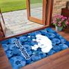 Crystal Velvet Rug Custom Name Text, Soft Non Slip Floor Mat Home DecorCinnamoroll