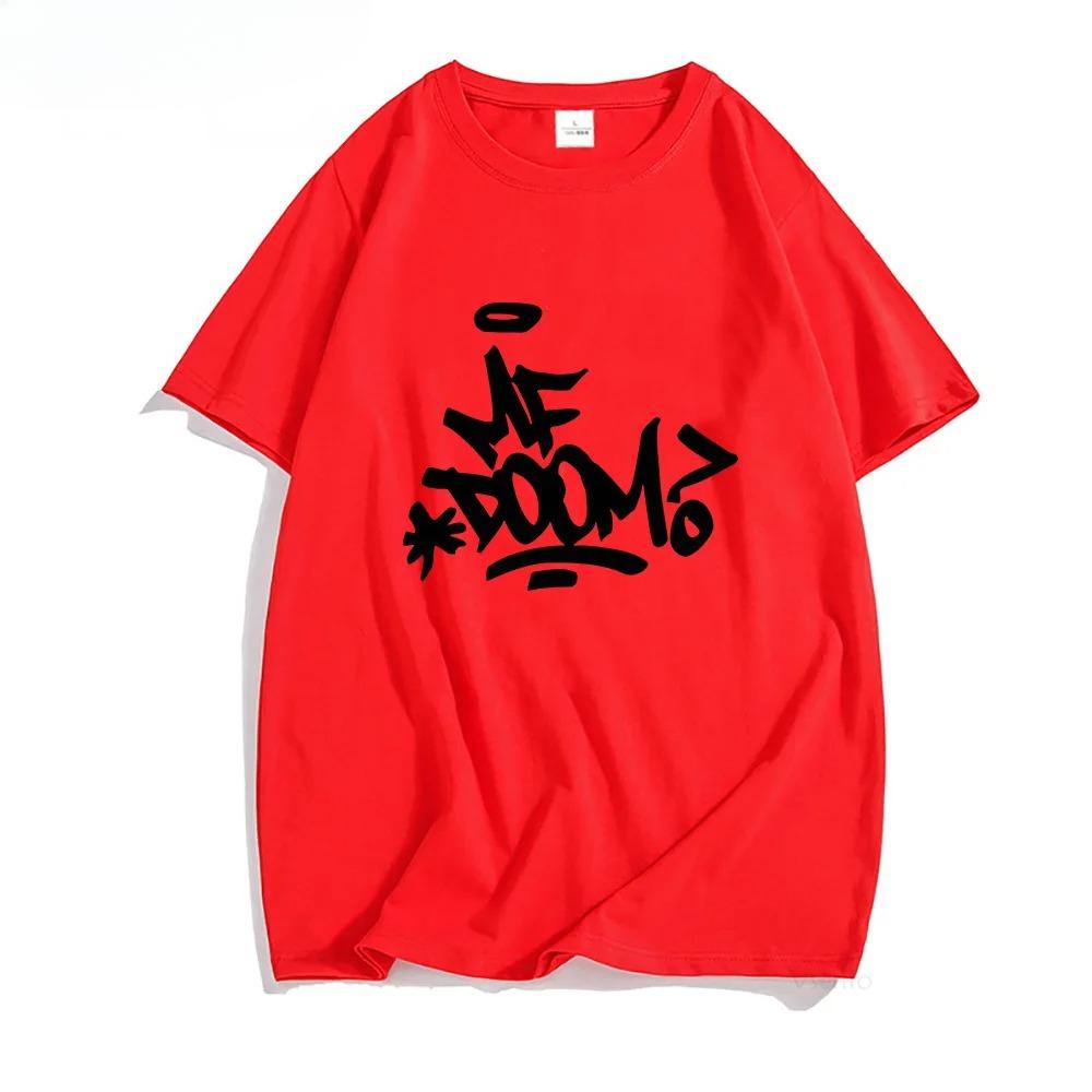 Уличная одежда MF DOOM The Masked Man Футболки больших размеров МУЖСКИЕ Футболки с музыкальными надписями Высокое качество Красивый дизайн
