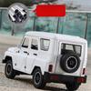 1/18 Scale UAZ Hunter Alloy Car Model Diecasts Metal Off-road Vehicles Car Model Sound and Light Simulation Collection Kids Toys Gifts