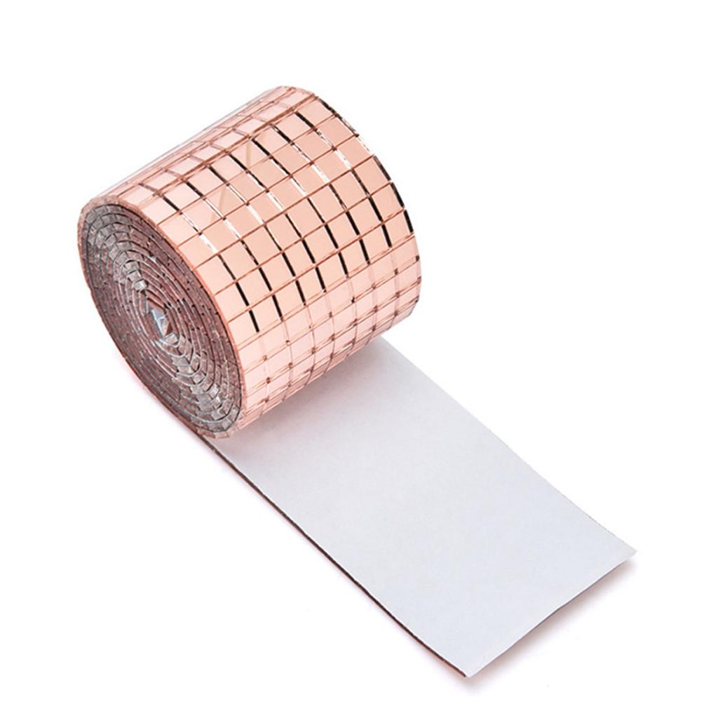 4X100CM 1464 зерна самоклеящиеся мозаичные плитки настенные наклейки инновационные DIY стеклянные зеркала наклейки