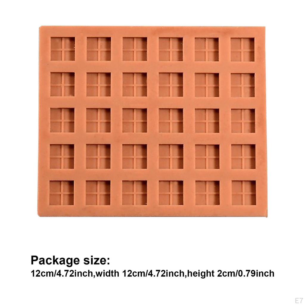 Little Brick Silicone Model Crafting Concrete Wall Functional Portable Sand Table Building Diorama