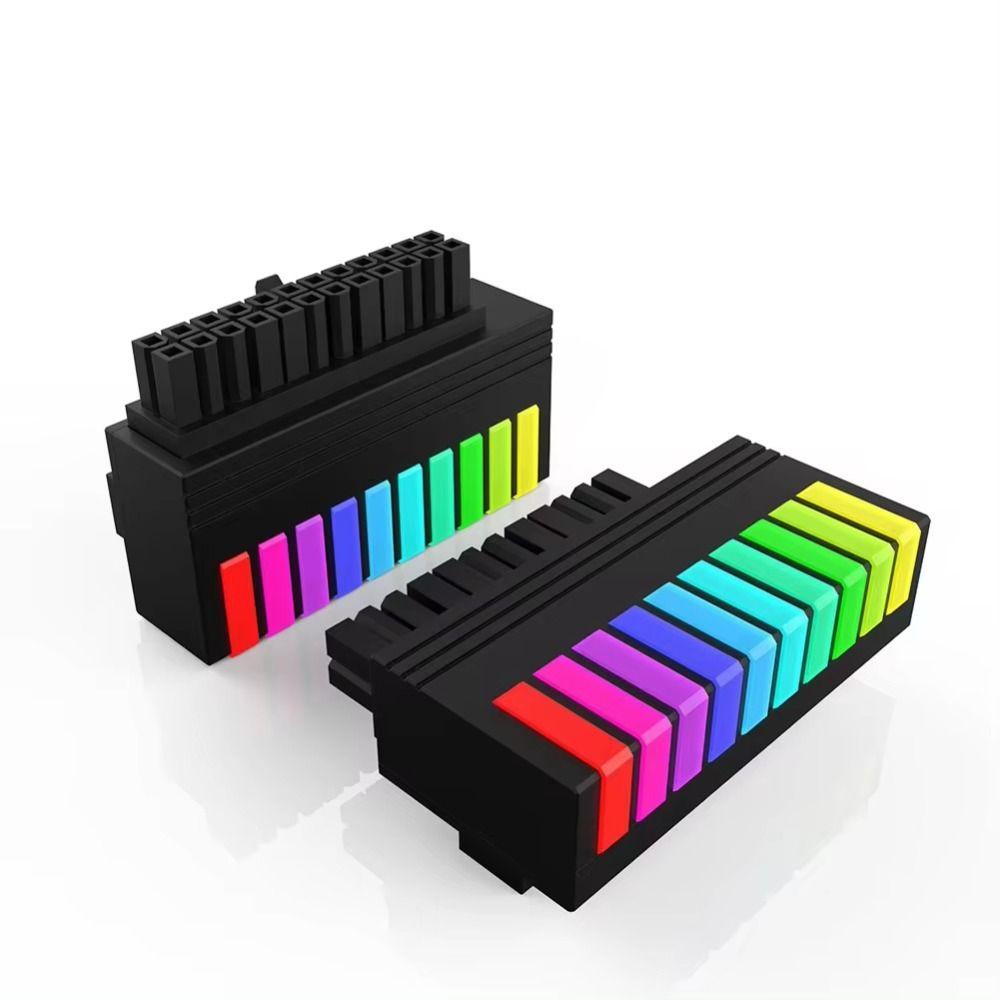 Modular ATX 24 Pin to 90 Degree Mainboard Motherboard Power Supply Cable  Desktop