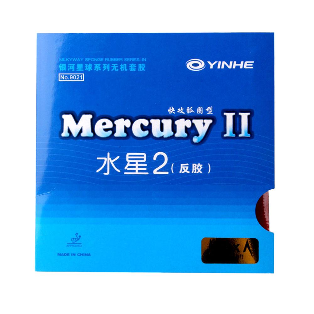 Yinhe Mercury 2 Adjustable Durable Black ABS Table Tennis Rubber with Pimple in High Performance for Professional Training