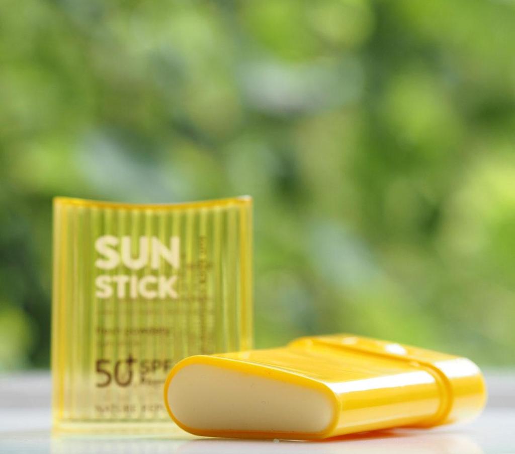 Nature Republic California Aloe Fresh Пудровый солнцезащитный стик SPF50+PA++++