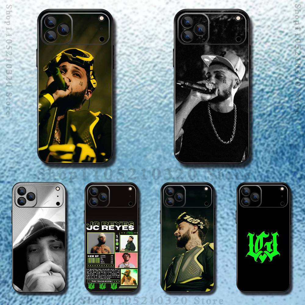 Чехол для телефона J-JC R-REYES Tour 2025 для iPhone 17,16,15,14,13,12,11,Pro Max,XSX,,XR,SE,Mini,8,7, Мягкий силиконовый черный чехол