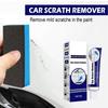 Car Scratch Repair Agent Car Polisher Scratch Remover With Sponge Car Body Paint Care Remove Scratch Repair Smooth Car Body