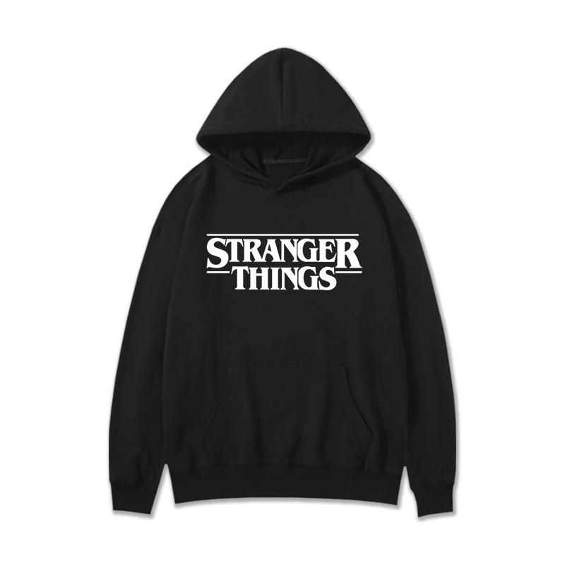 Популярные повседневные худи с принтами Stranger Things