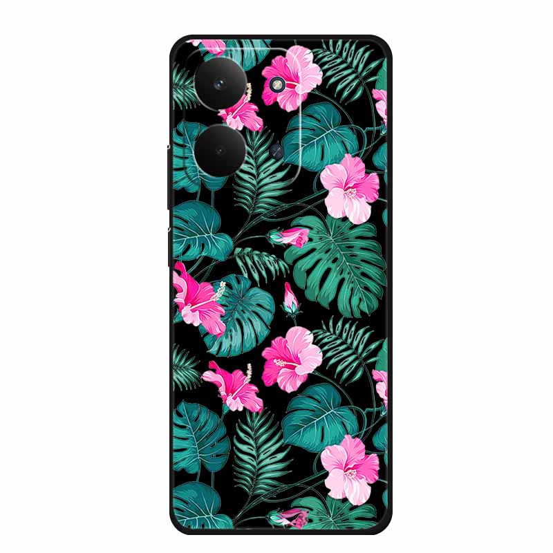 For Redmi 15C 4G Case 15 C Cartoon Cat Black Silicone Soft TPU Phone Case For Xiaomi Redmi 15C Back Cover Cases Redmi15C 6.9"