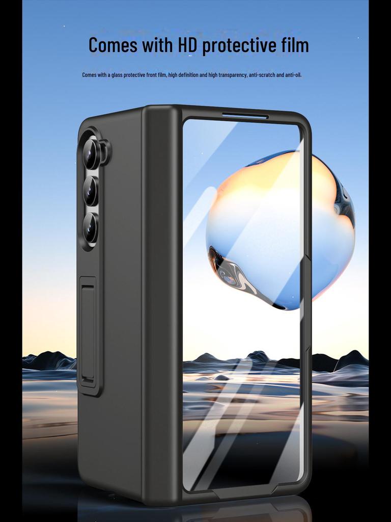 "Чехол-книжка Samsung Fold5/Fold4 с полным шарниром и подставкой"