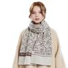Women's Winter Wool Scarf and Shawl