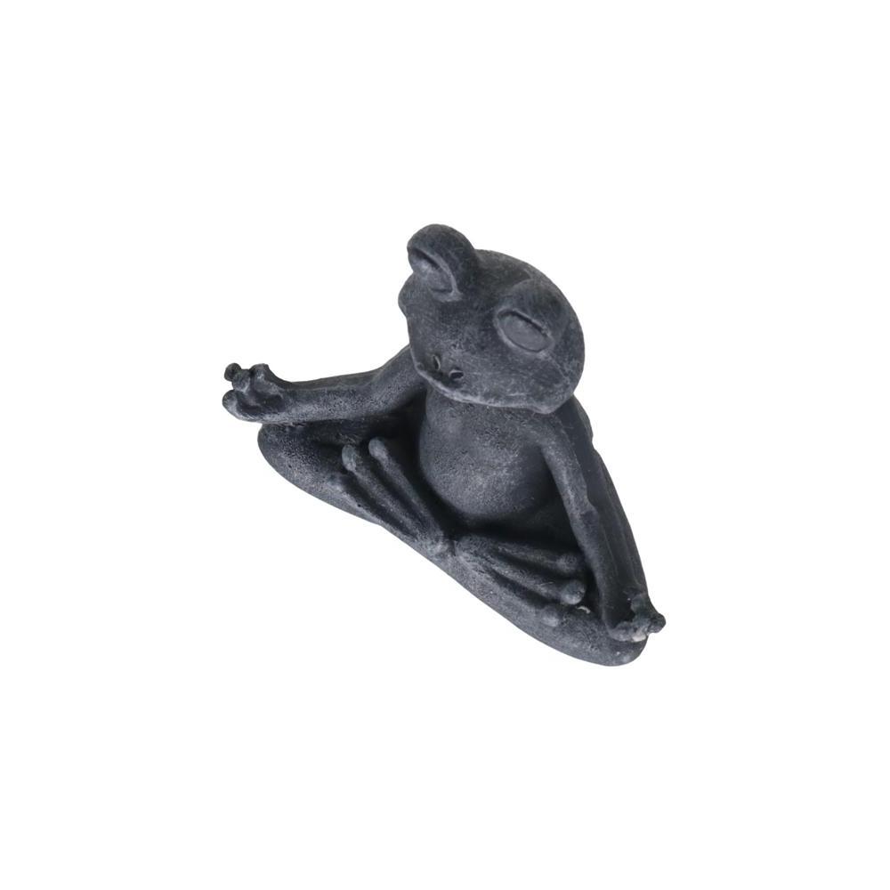 Chinese Style Frog Figurine Resin Craft Resin Yoga Frog Cute Frog Garden Statue  Living Room