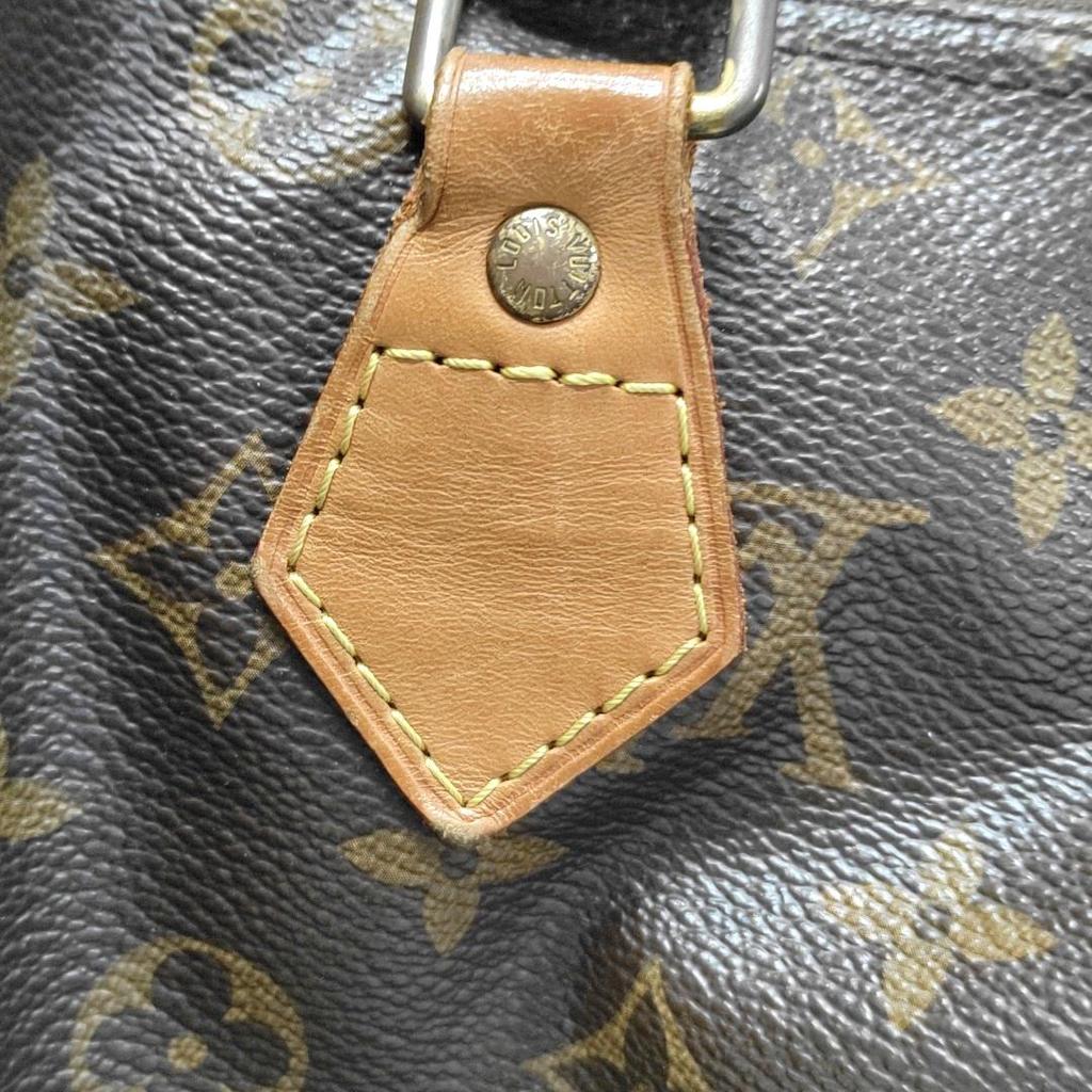 [Pre-Owned] Speedy 30 Elegant Compact Fashionable Commuter Classic Monogram Coated Canvas With Leather Trim Pillow Bag - Fair #BWO76R